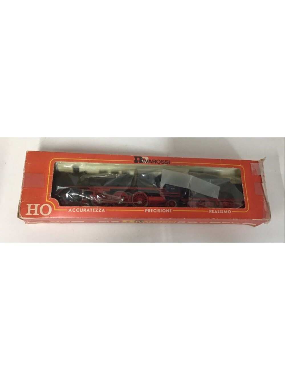 Vintage Rivarossi Steam train Engine and Tender 4-6-2 #1349 UNTESTED